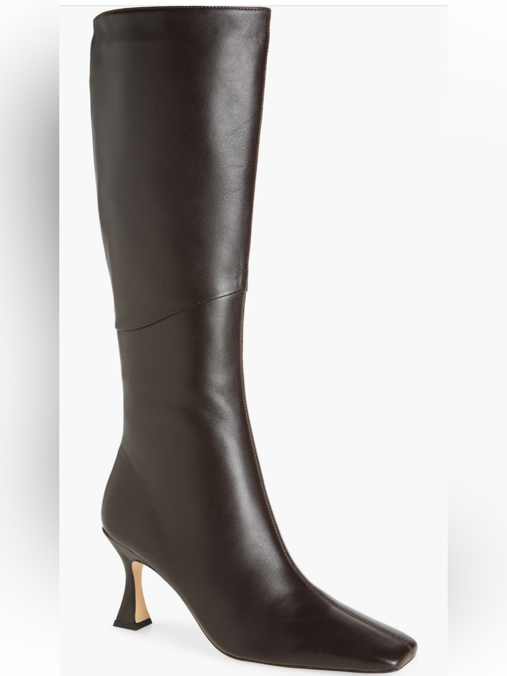 NEW Tony Bianco Fantasy Knee High Boots in Chocolate Nappa